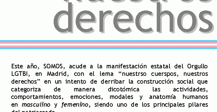 A falta de un mes, el Orgullo estatal LGTB 2016 calienta&nbsp;motores