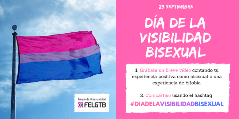20180923 DÍA DE LA BISEXUALIDAD - IMAGEN ANIMANDO A GRABARSE UN VÍDEO