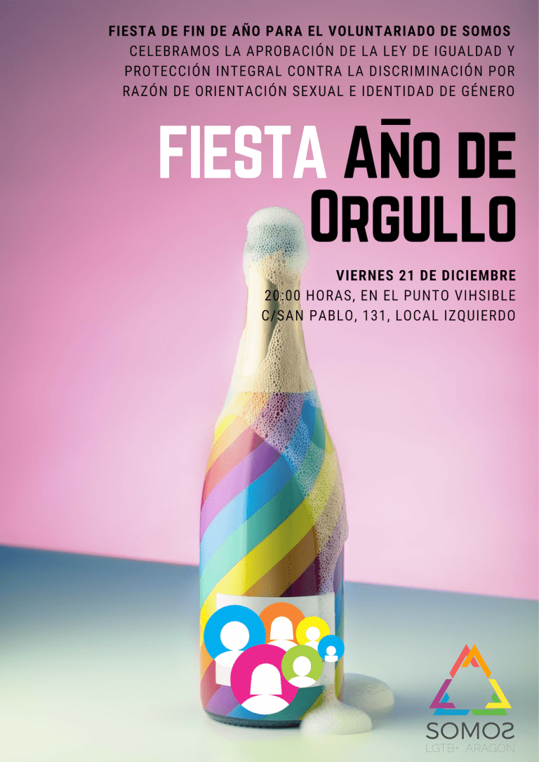 20181220 NdP APROBACIÓN LEY LGTBI ARAGÓN - FIESTA